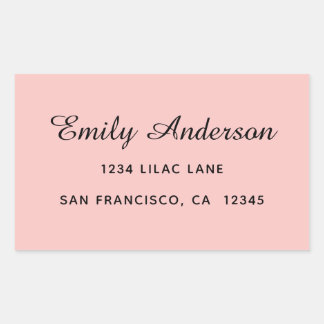 Elegant Pink Sticker