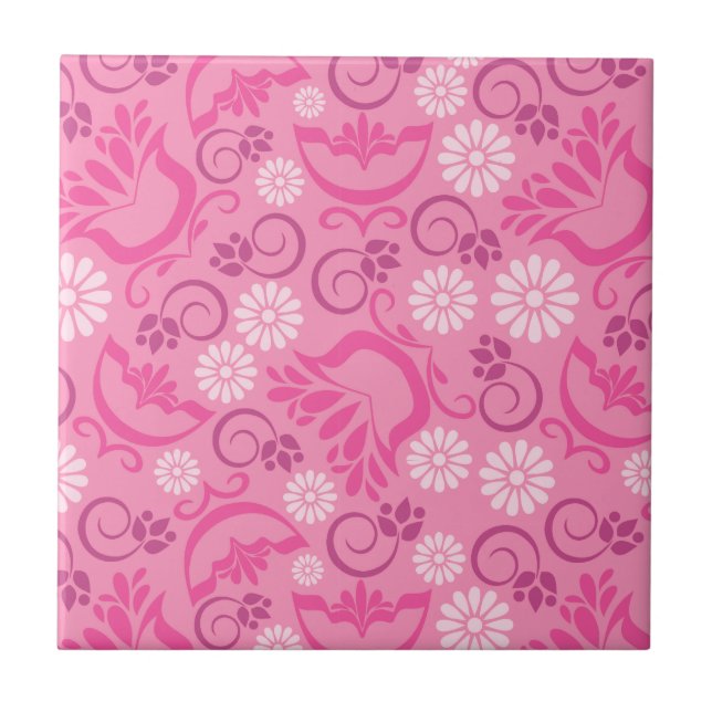 Elegant Pink Tile (Front)