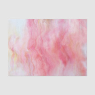 Elegant Pink Watercolor Agate Pattern  Tissue Paper