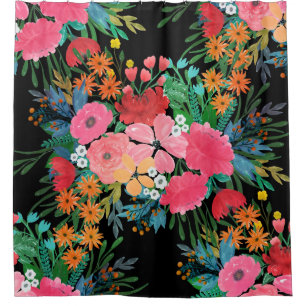 Elegant Pink watercolor Floral Bouquet Design