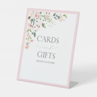 Elegant Pink Watercolor Floral Bridal Shower Gift