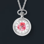 Elegant Pink Watercolor Floral Stylish Chic Womans Watch<br><div class="desc">Elegant Pink Watercolor Floral Stylish Chic Womans Watches features an elegant pink watercolor floral. Created by Evco Studio www.zazzle.com/store/evcostudio</div>