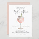 Elegant Pink Wine Aged to Perfection 50th Birthday Invitation<br><div class="desc">// Can be customized to suit your needs. Designed by Gorjo Designs via Zazzle. // Need help customizing your design? Got other ideas? Feel free to contact me (Zoe) directly.</div>
