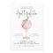 Elegant Pink Wine Aged to Perfection 60th Birthday