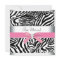Elegant Pink Zebra Bat Mitzvah