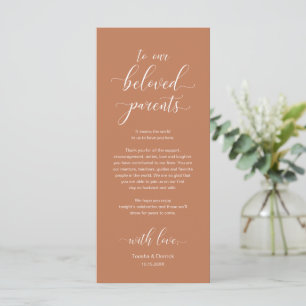 Elegant Place Setting Dinner Party Thank You Card