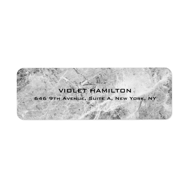 Elegant Plain Simple Grey Professional Modern (Front)