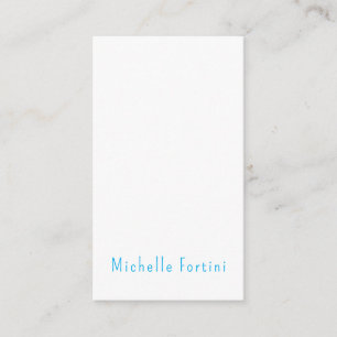 Elegant Plain Simple Minimalist Enclosure Card