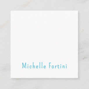 Elegant Plain Simple Minimalist Enclosure Card