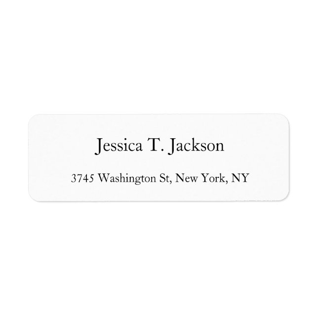 Elegant Plain Simple Professional (Front)