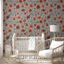 Elegant Poppies Pattern