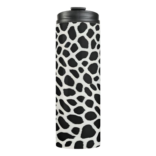 Elegant Popular Luxury White Leopard Collection Thermal Tumbler (Front)