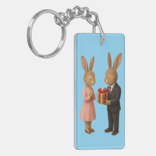 🔑 Élégant Porte - clé d'Amour - Le Parfait Quotid