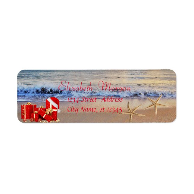 Élégant, Présentations de Noël, Plage (Devant)