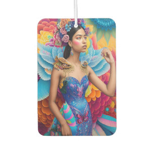 Elegant princess with wings air freshener
