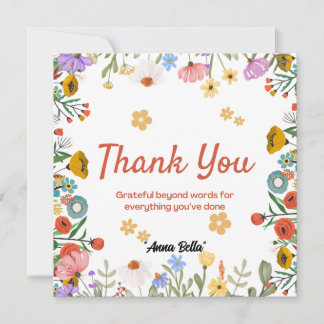 elegant printable thank you cards