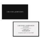 Elegant Professional Black White Minimal