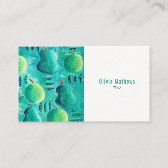 Elegant Professional Business Card (Front)