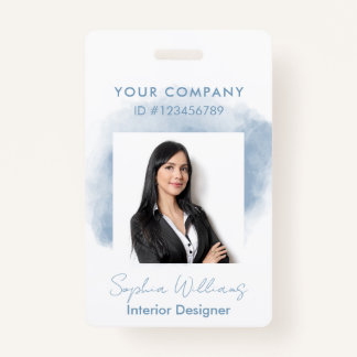 Elegant Professional Business Watercolor Signature Badge