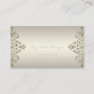 Elegant Professional Charming Luminous,Lace Business Card