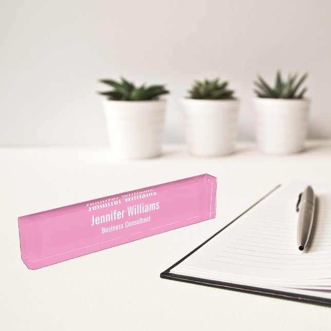 Elegant Professional Executive Business Office DIY Nameplate (Elegant Professional Executive Business Office DIY Nameplate)