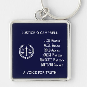 Elegant Professional for Lawyers Law Firm Office Keychain