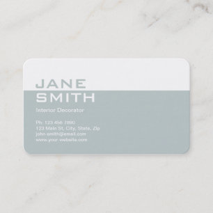 Elegant Professional Makeup Artist Cosmetologist Business Card