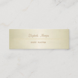 Elegant Professional  Minimalist Simple Mini Business Card