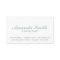 Elegant Professional Plain White Makeup Artist
