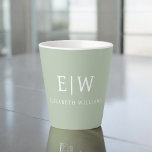 Elegant Professional Simple Monogram Minimalist Latte Mug<br><div class="desc">Introducing our Elegant Professional Simple Monogram Minimalist Collection: Elevate your style with timeless sophistication and understated elegance. Crafted with meticulous attention to detail, this collection features minimalist designs adorned with your personalized monogram. Each piece exudes professionalism and refinement, perfect for making a lasting impression in any setting. From sleek stationery...</div>