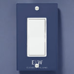 Elegant Professional Simple Monogram Minimalist Light Switch Cover<br><div class="desc">Introducing our Elegant Professional Simple Monogram Minimalist Collection: Elevate your style with timeless sophistication and understated elegance. Crafted with meticulous attention to detail, this collection features minimalist designs adorned with your personalized monogram. Each piece exudes professionalism and refinement, perfect for making a lasting impression in any setting. From sleek stationery...</div>