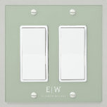 Elegant Professional Simple Monogram Minimalist Light Switch Cover<br><div class="desc">Introducing our Elegant Professional Simple Monogram Minimalist Collection: Elevate your style with timeless sophistication and understated elegance. Crafted with meticulous attention to detail, this collection features minimalist designs adorned with your personalized monogram. Each piece exudes professionalism and refinement, perfect for making a lasting impression in any setting. From sleek stationery...</div>