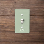 Elegant Professional Simple Monogram Minimalist Light Switch Cover<br><div class="desc">Introducing our Elegant Professional Simple Monogram Minimalist Collection: Elevate your style with timeless sophistication and understated elegance. Crafted with meticulous attention to detail, this collection features minimalist designs adorned with your personalized monogram. Each piece exudes professionalism and refinement, perfect for making a lasting impression in any setting. From sleek stationery...</div>