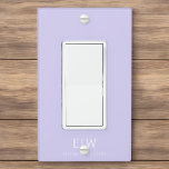 Elegant Professional Simple Monogram Minimalist Light Switch Cover<br><div class="desc">Introducing our Elegant Professional Simple Monogram Minimalist Collection: Elevate your style with timeless sophistication and understated elegance. Crafted with meticulous attention to detail, this collection features minimalist designs adorned with your personalized monogram. Each piece exudes professionalism and refinement, perfect for making a lasting impression in any setting. From sleek stationery...</div>