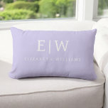 Elegant Professional Simple Monogram Minimalist Lumbar Pillow<br><div class="desc">Introducing our Elegant Professional Simple Monogram Minimalist Collection: Elevate your style with timeless sophistication and understated elegance. Crafted with meticulous attention to detail, this collection features minimalist designs adorned with your personalized monogram. Each piece exudes professionalism and refinement, perfect for making a lasting impression in any setting. From sleek stationery...</div>