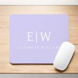 Elegant Professional Simple Monogram Minimalist Mouse Pad<br><div class="desc">Introducing our Elegant Professional Simple Monogram Minimalist Collection: Elevate your style with timeless sophistication and understated elegance. Crafted with meticulous attention to detail, this collection features minimalist designs adorned with your personalized monogram. Each piece exudes professionalism and refinement, perfect for making a lasting impression in any setting. From sleek stationery...</div>