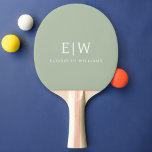 Elegant Professional Simple Monogram Minimalist Ping Pong Paddle<br><div class="desc">Introducing our Elegant Professional Simple Monogram Minimalist Collection: Elevate your style with timeless sophistication and understated elegance. Crafted with meticulous attention to detail, this collection features minimalist designs adorned with your personalized monogram. Each piece exudes professionalism and refinement, perfect for making a lasting impression in any setting. From sleek stationery...</div>
