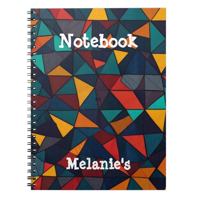 Elegant Professional Spiral Notebook (Front)