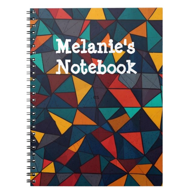 Elegant Professional Spiral Notebook (Front)
