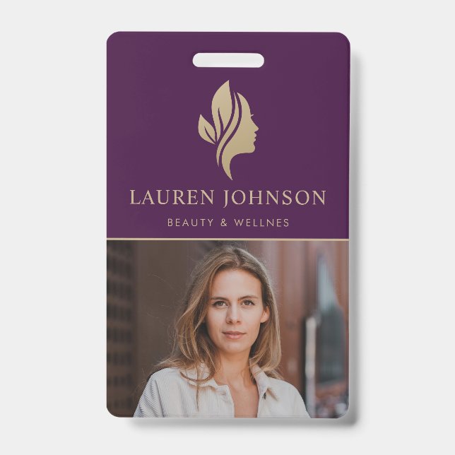 Elegant Promotional Items for your Business Badge (Front)