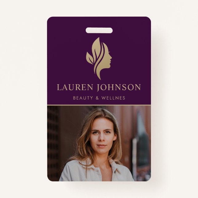 Elegant Promotional Items for your Business Badge (Front)
