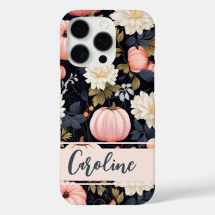 Elegant Pumpkin fall pattern iPhone 16 Pro Case