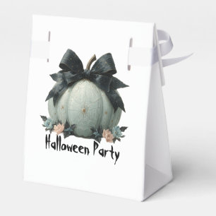 Elegant Pumpkin Halloween Party Design Favor Box