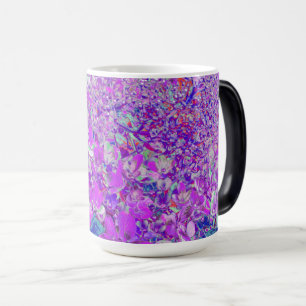 Elegant Purple and Blue Limelight Hydrangea Magic Mug