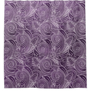 Elegant Purple Damasks