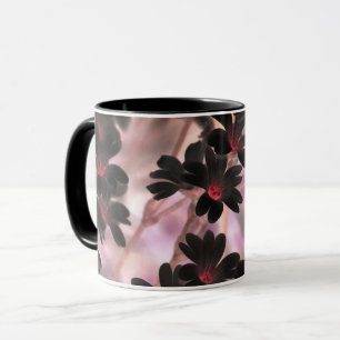 Elegant Purple Flowers Mug