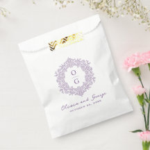 Elegant Purple Heirloom Wedding