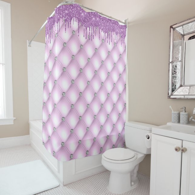 Elegant Purple Jewel Quilted Pretty (In Situ)