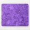 Elegant Purple Leather Look Floral Embossed Design