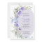 Elegant Purple Peri Floral Quinceanera